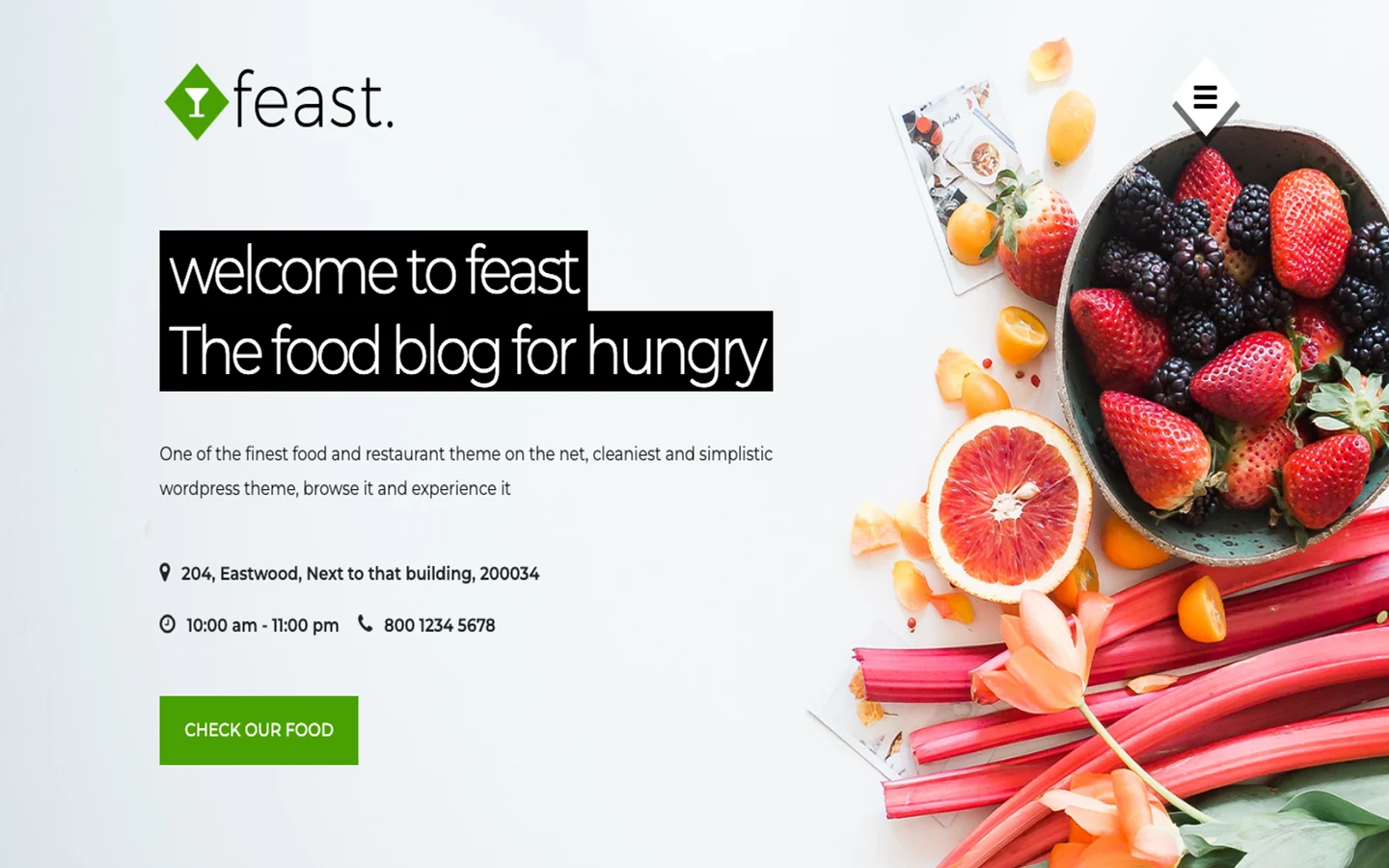 Feast Master template cover