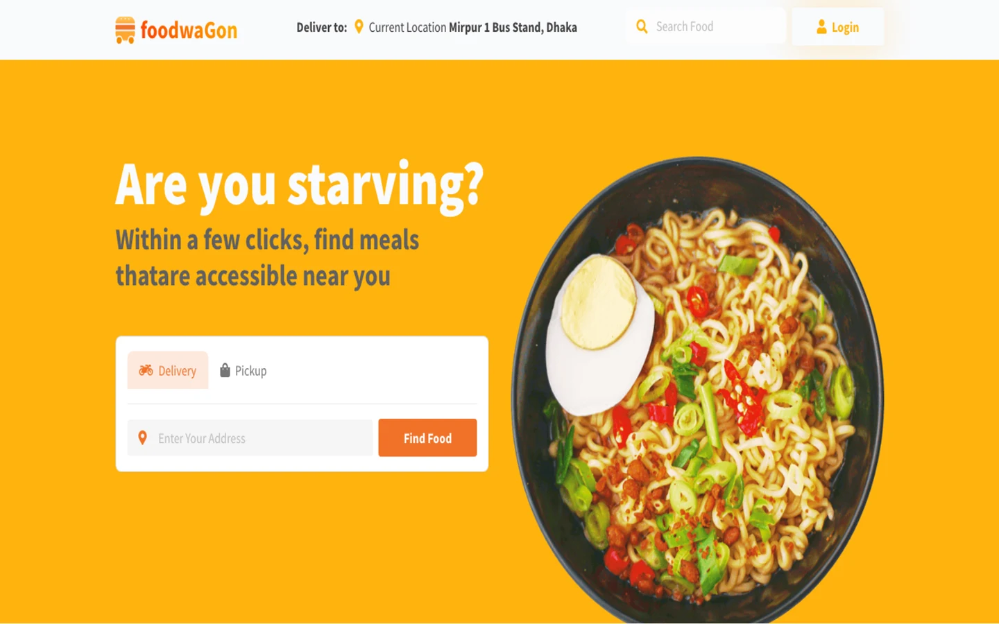 Foodwagon V1.0.0 template cover
