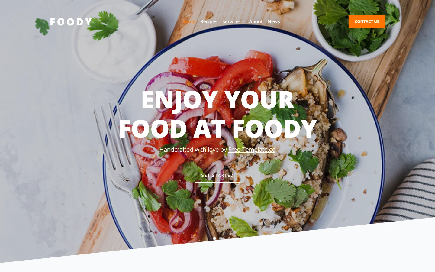 Foody Master template cover
