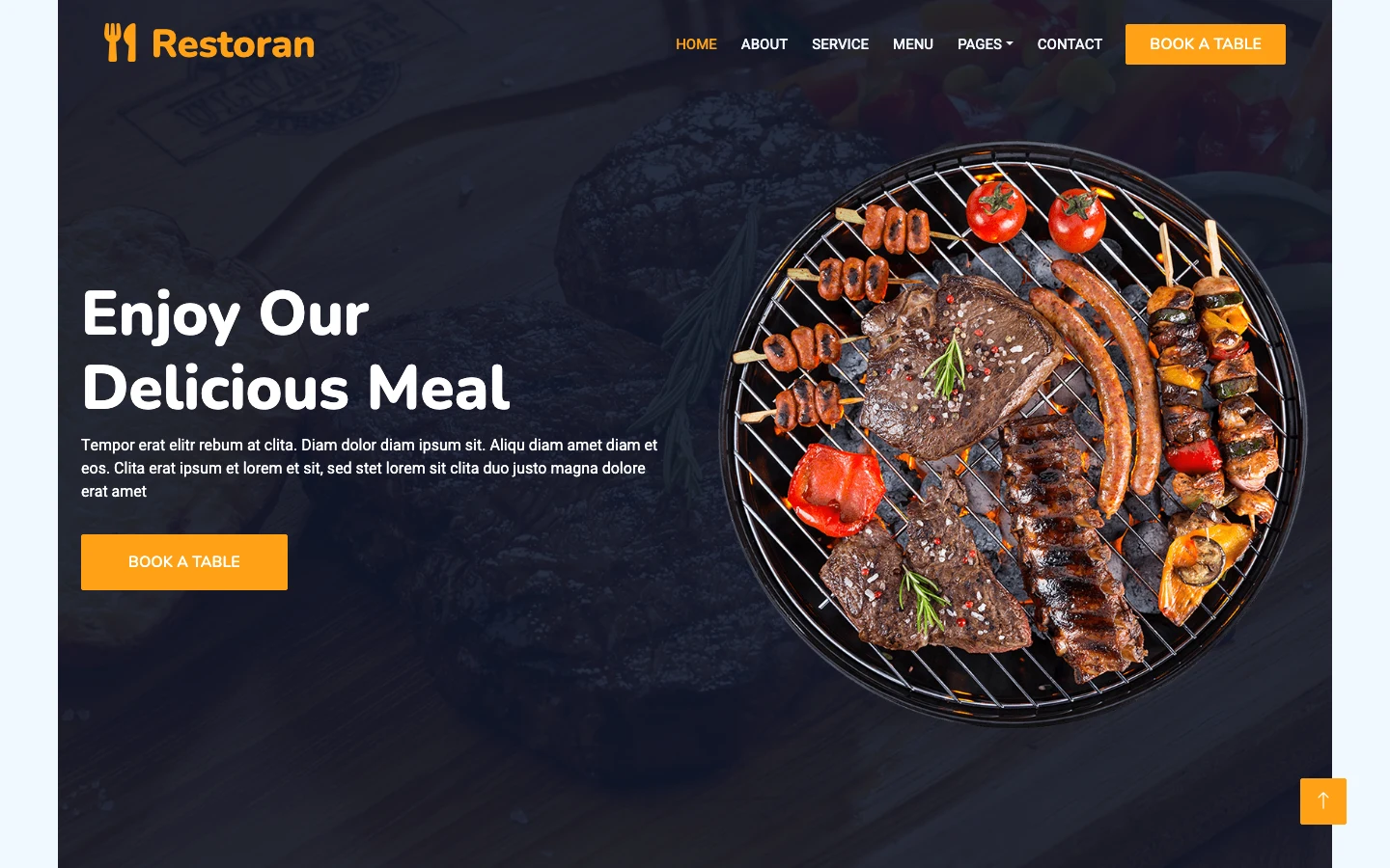 Restoran 1.0.0 template cover
