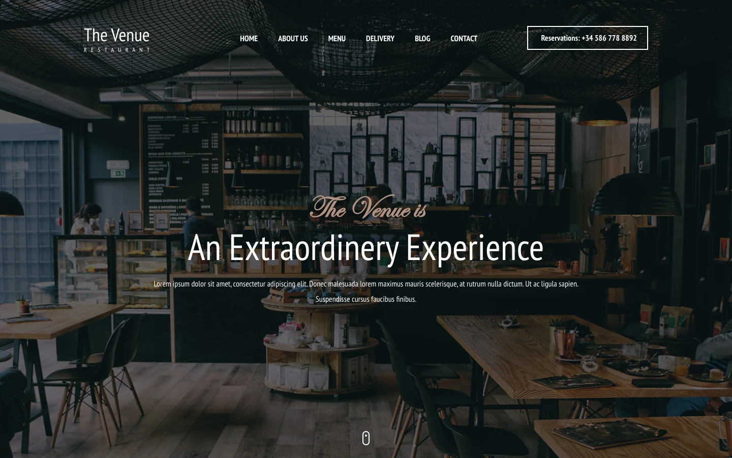Thevenue Gh Pages template cover